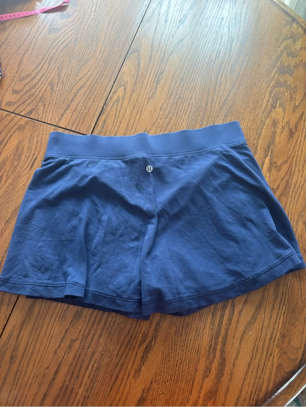Lululemon swiftly tech high rise skirt tennis night sea blue size 12